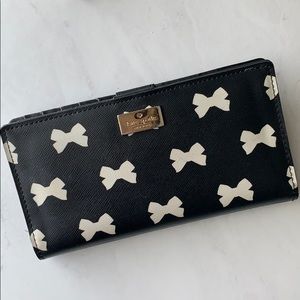 Kate Spade Bow Print Wallet